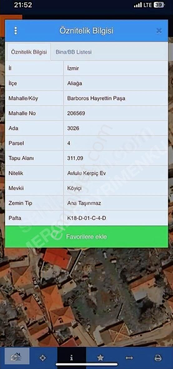 Aliağa Helvacı'da İçinde Tadilat Olabilecek Ev&arsa - Görsel 27