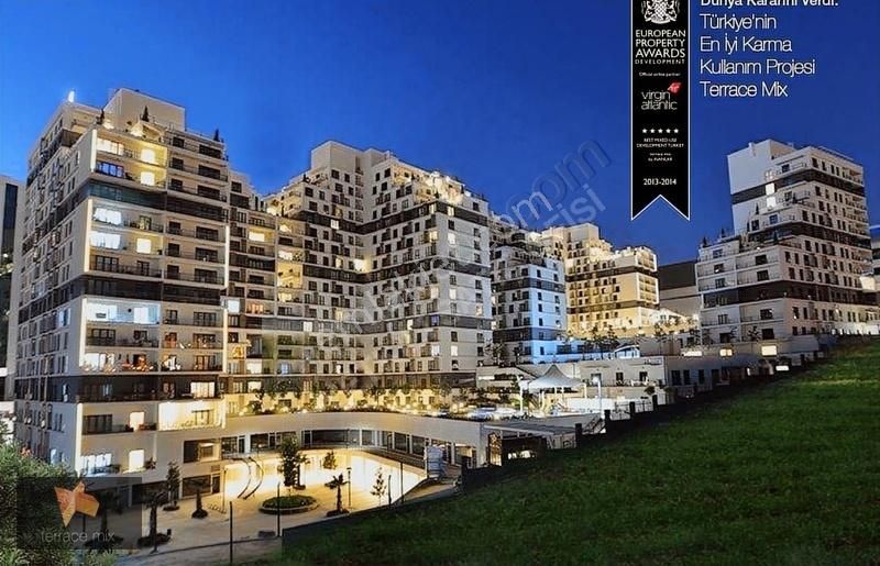Terrace Mix'de Peyzaj Cephe 1+0 Balkonlu Kiralık Boş Daire