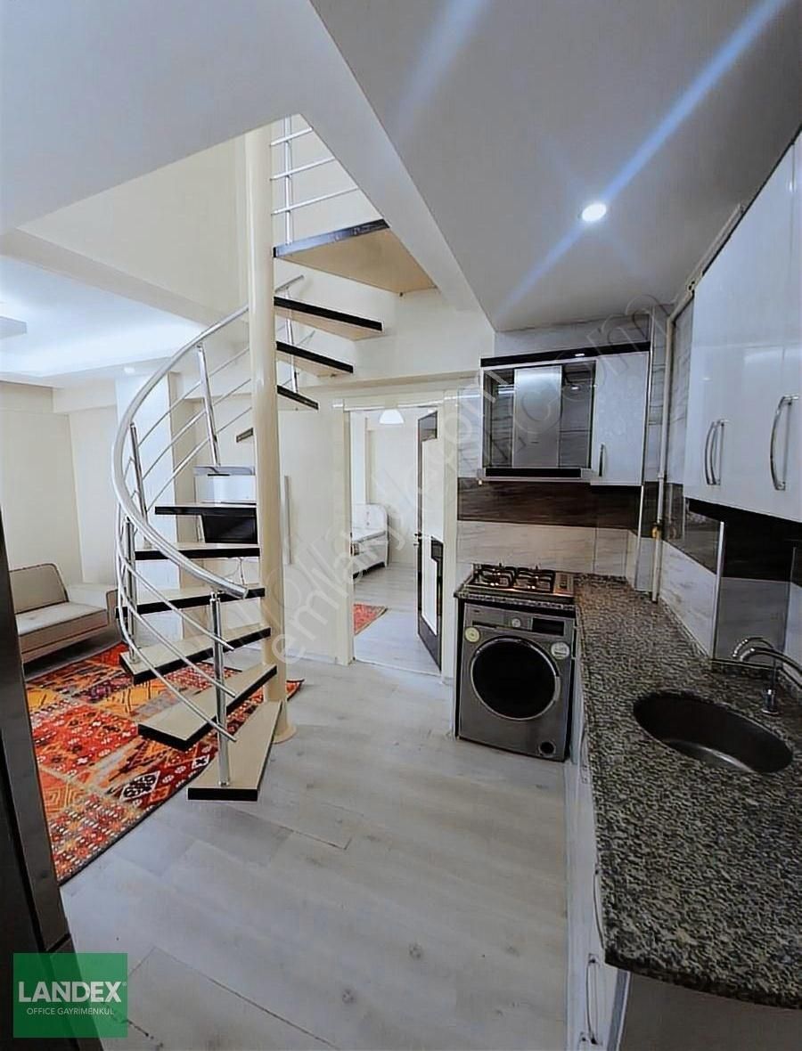 Landex'den 2+1 Dubleks 90m2 Eşyalı Kiralık Apart Daire