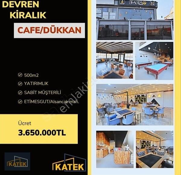 Devren Kiralık Kupon Cafe (yarımlık-cirolu)