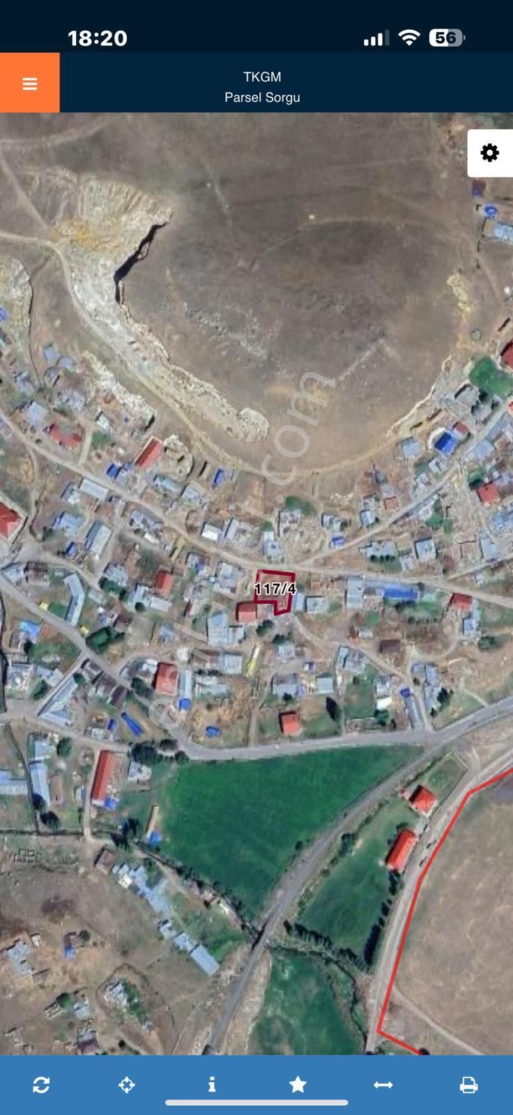 Şeyma Emlaktan Satılık Kars Sarıkamış Yukarı Sarıkamış Mahallesinde Arsa