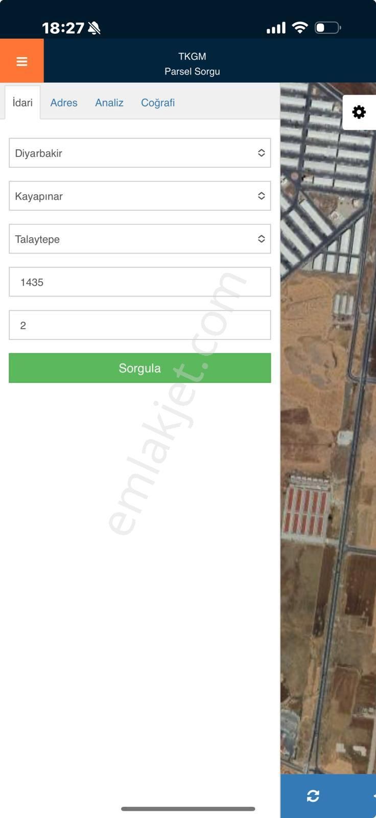 Konut İmarlı 1.25 Fırsat Arsa
