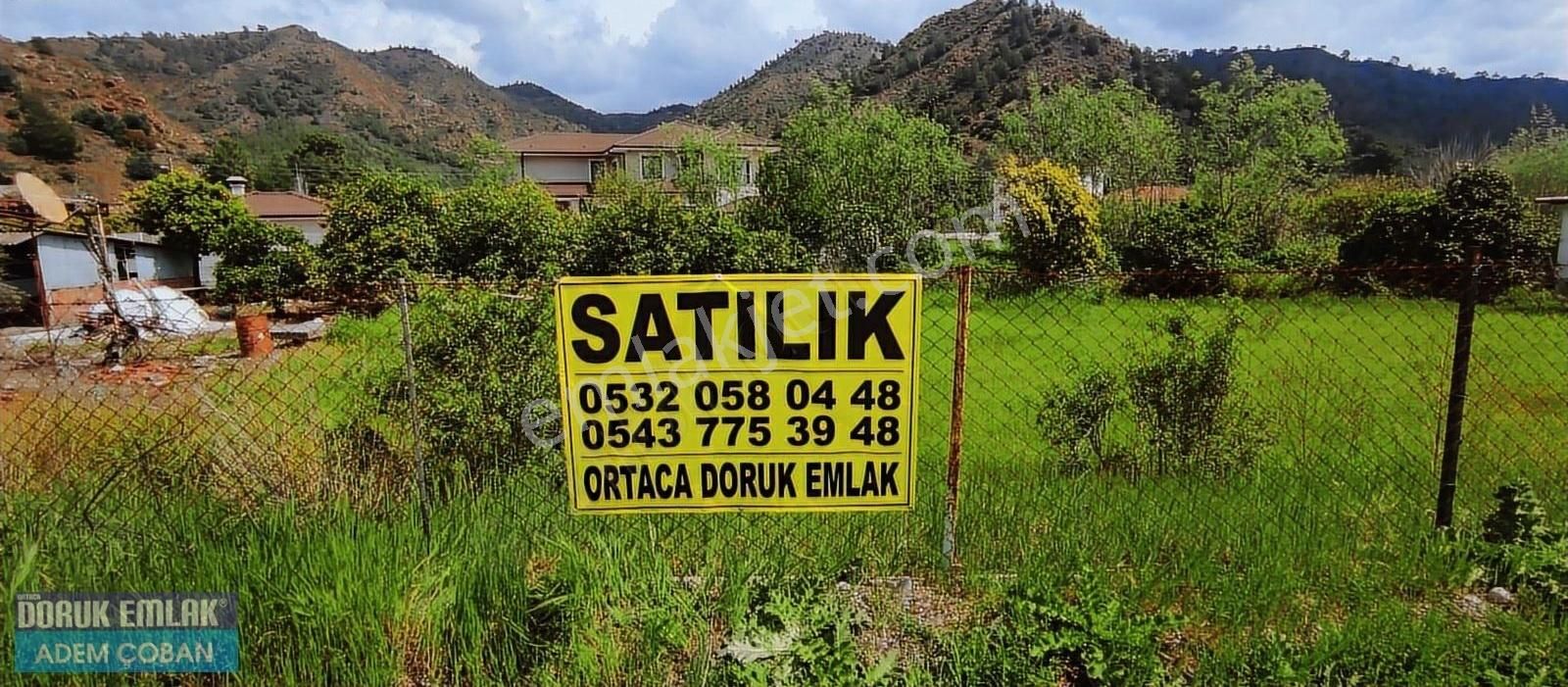 Ortaca Merkezde Satılık 445 M2 %30-2 Kat İmarlı Arsa