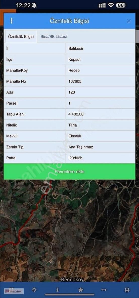 Balıkesir Kepsut'ta İlçe Merkezine Komşu Uygun Fiyatlı