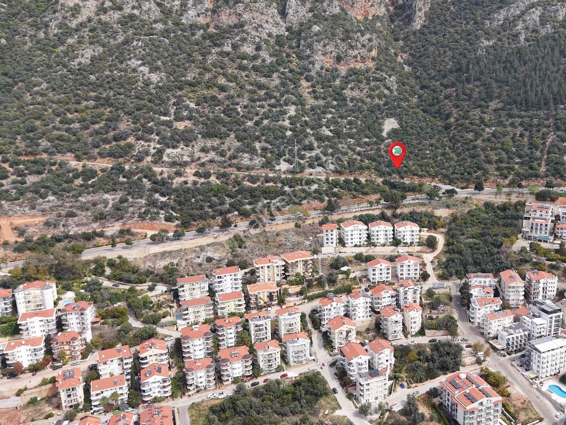 Antalya Kaş Merkezde Meis Ve Deniz Manzaralı Satılık Tarla