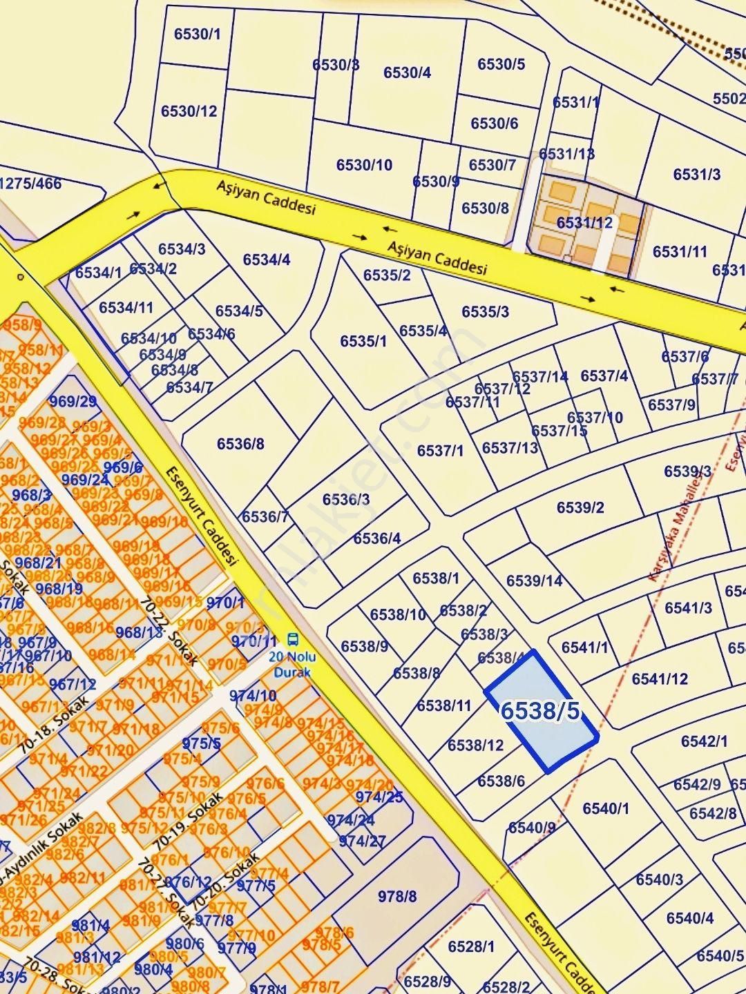 Karahan Emlak'tan Satılık 800 M² Villa Arsası✅süper Konumda Villa Arsası