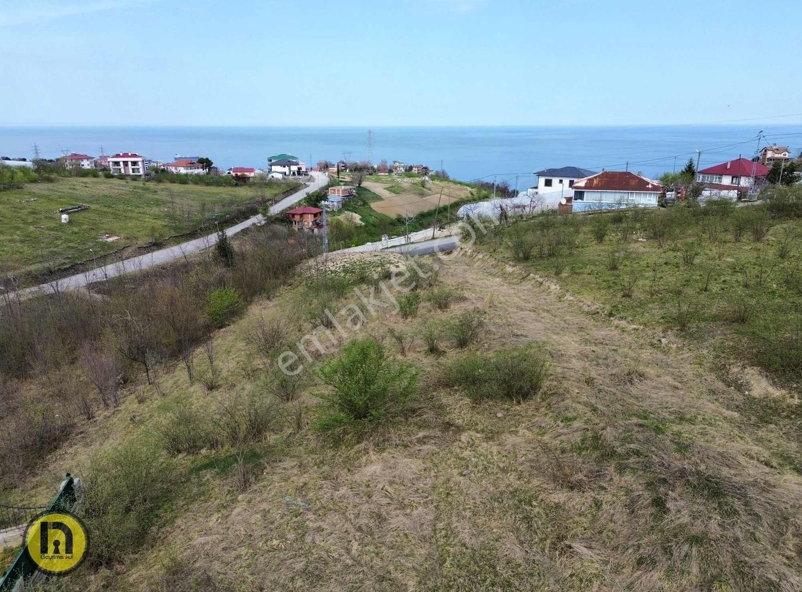 Trabzon Akyazı'da Satılık Deniz Manzaralı İmarlı Arsa