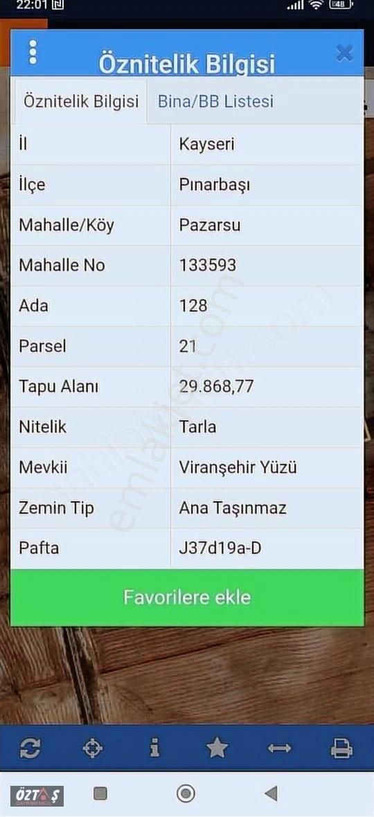 Asfalt Yola Cepheli Yatırımlık Tarla