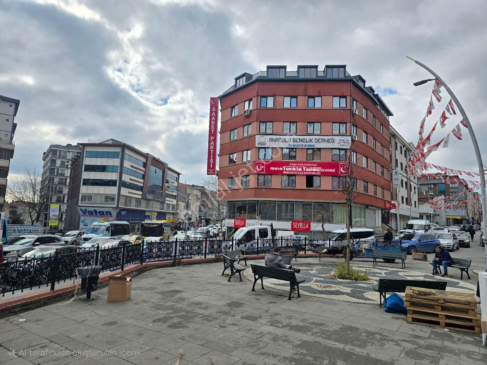 Ümraniye Merkezde Vatan Bilgisayar Ptt Karşı Saadet Partsinin Olduğu Bina 1 Kat Civil Bebe Yanı