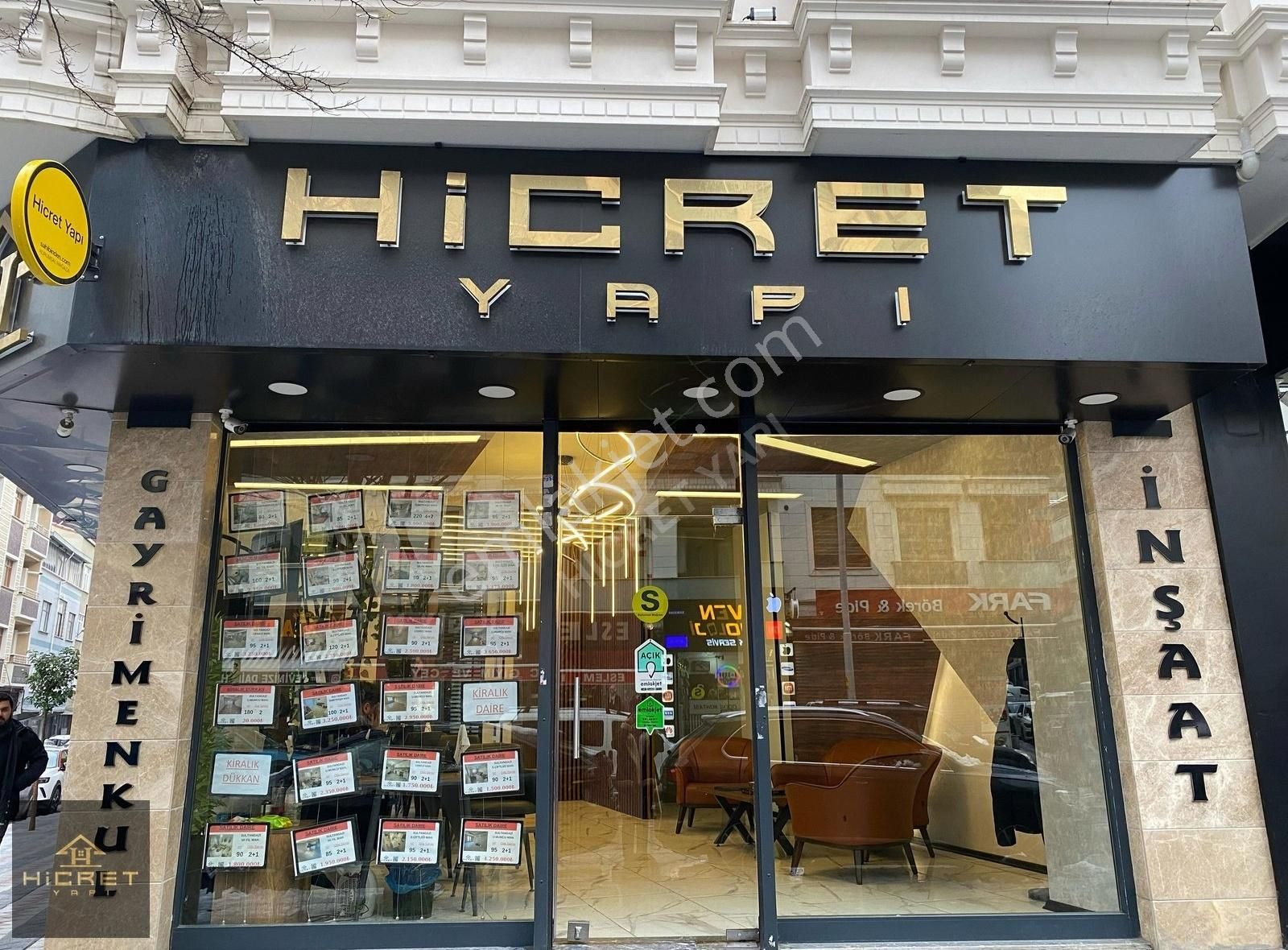 Hicret'den U.mumcu Mh. Cadde'ye Yakın İskanlı 200m² Dükkan