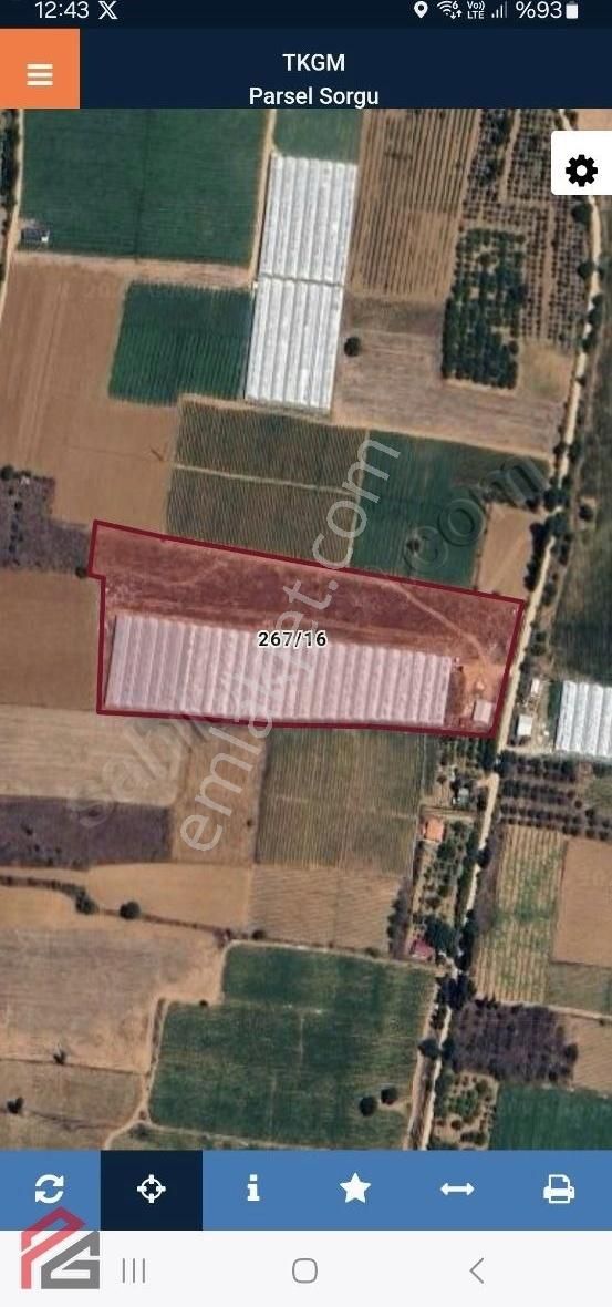 23.250m² Sera Ve Tarla