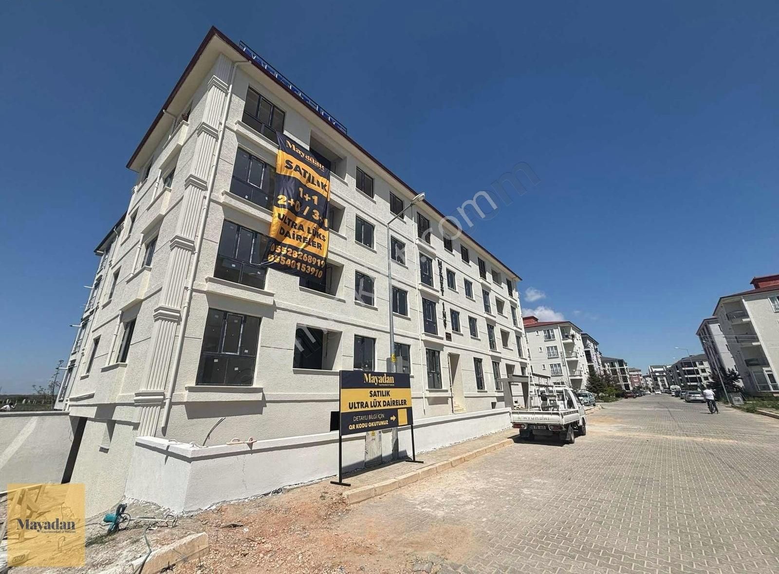 Mayadan İstasyon Mah. Medet İnşaat'ta 1+1 Satılık Daire