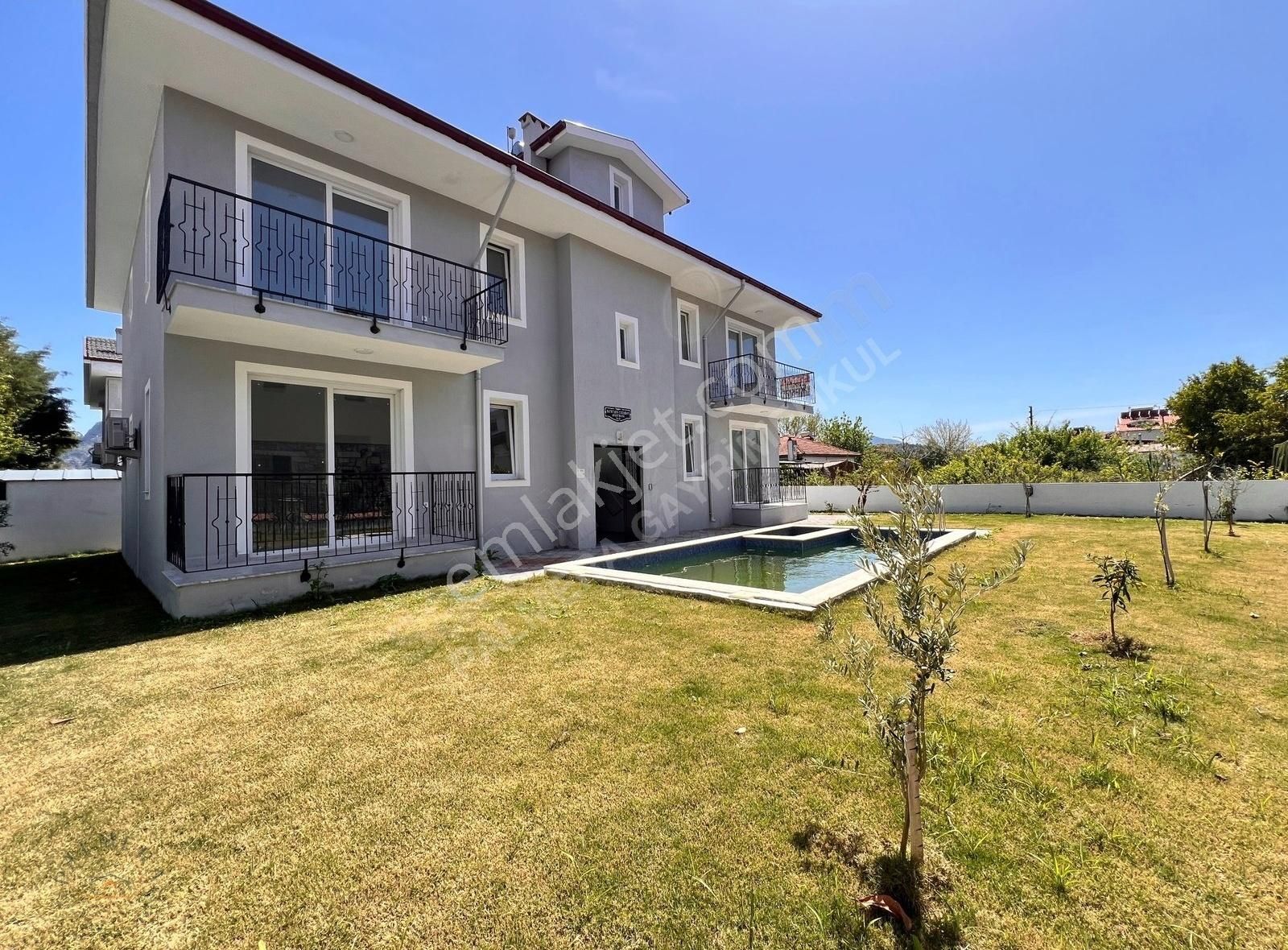 Ortaca Dalyan'da Havuzlu Binada Kiralık Sıfır 2+1 Daireler - Görsel 32