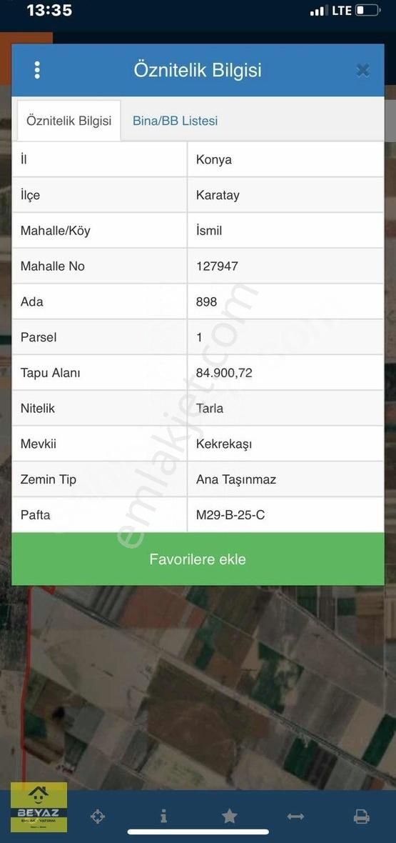 Acil Satılık İsmil'de 30 Bin M2 Kaçırılmayacak Fırsat Tarla