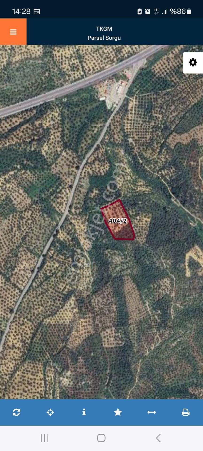 Burhaniye Pelitköy De Deniz Manzaralı Yola Sıfır Satılık Zeytinlik