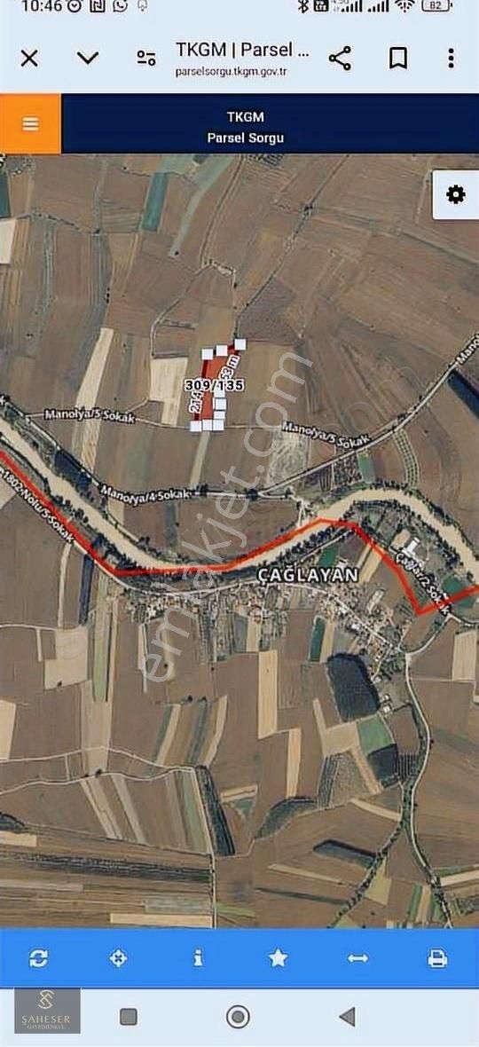 Sakarya Söğütlü'de 14.984 M² Kadastral Yola Cephe Fırsat Arazi