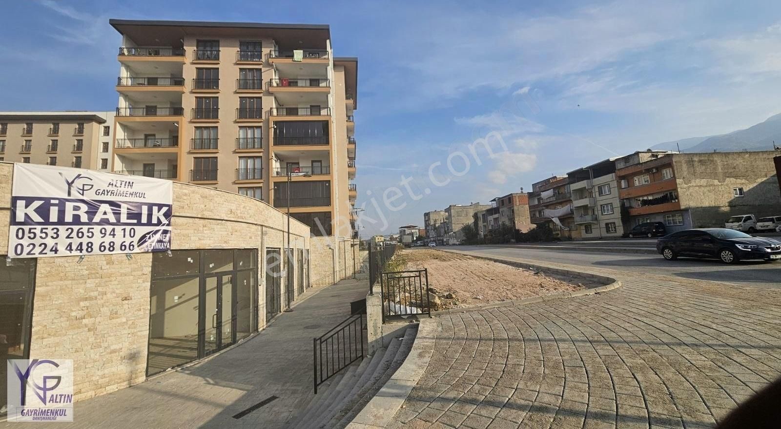 Yng Altından Yıldırım Mevlana Toki Önü Açık Cephe Kiralık Dükkan