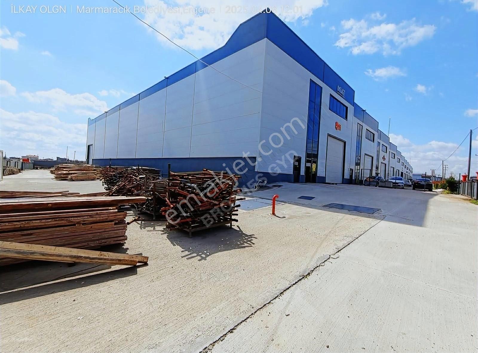 Brothersdan Marmaracık 1450m2 Kullanıma Hazır Kiralık İmalathane
