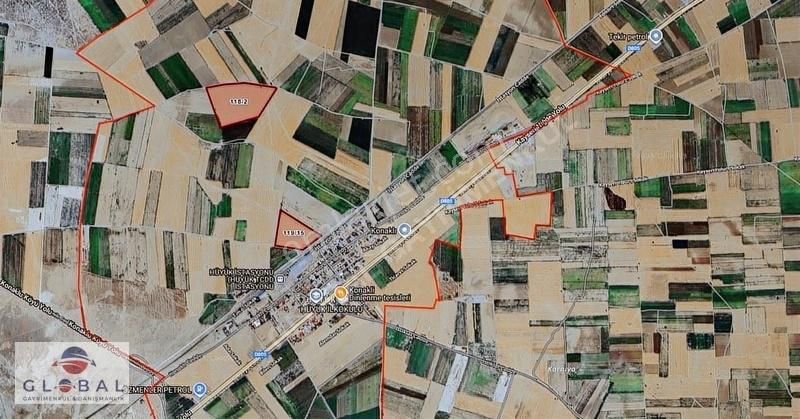 Global Emlaktan Höyükte İki Adet 48 Ve 98 Dönüm Satılık Tarla