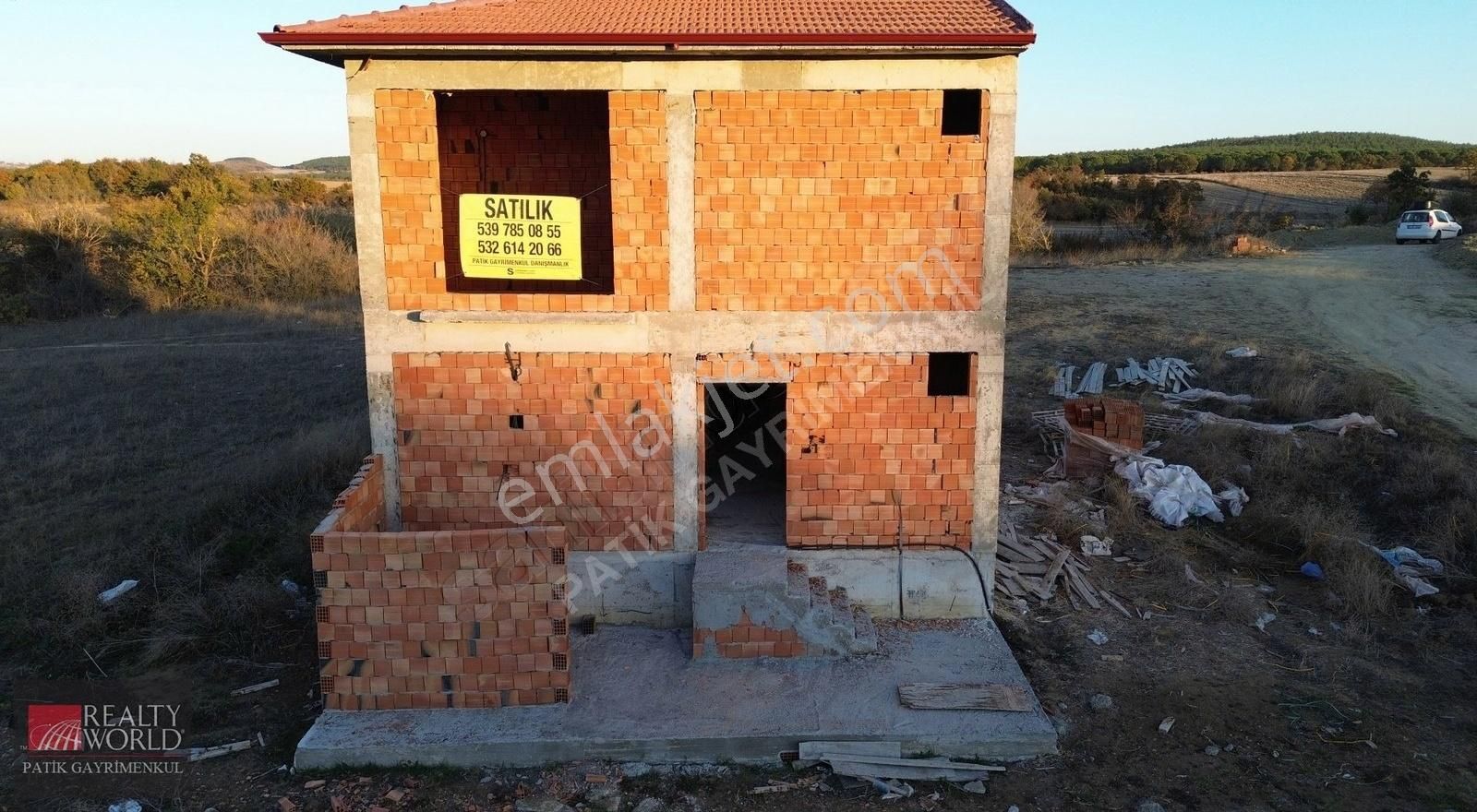 Keşan Şaban Mera'da,denize 10 Dak.uzaklıkta Satılık Sıfır Villa