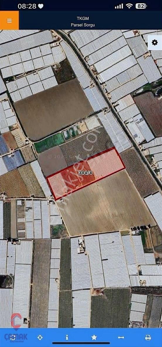 Mersin Kazanlıda 18.312m2 Sera Tarlası