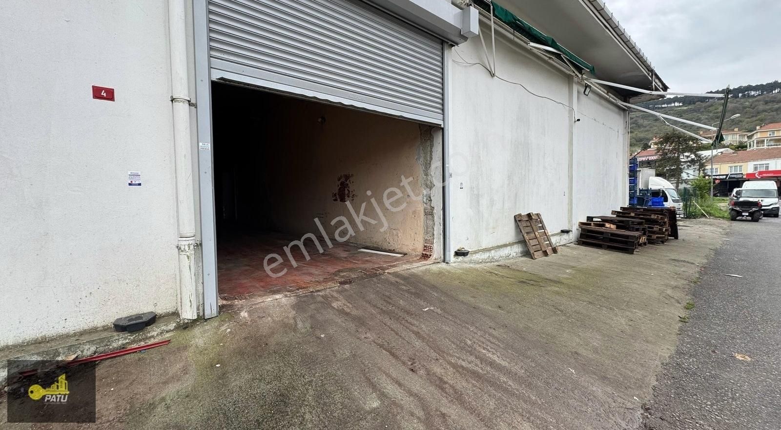 Patu Emlak'tan Kaleiçi Mahallesi İşlek Cadde'de Kiralık Depo