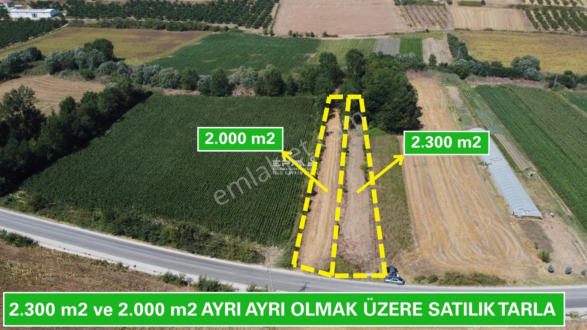 Pınarhisar Ataköy'de Etrafı Çevrili 4.300 M2 Satılık Tarla..!!