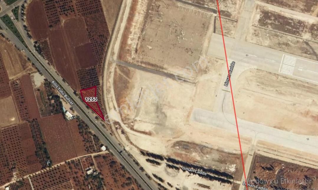 Dinçarslan Gayrimenkul ' Den Yatırımlık Havaalanı Dibinde 1964 M2 Zeytinlik