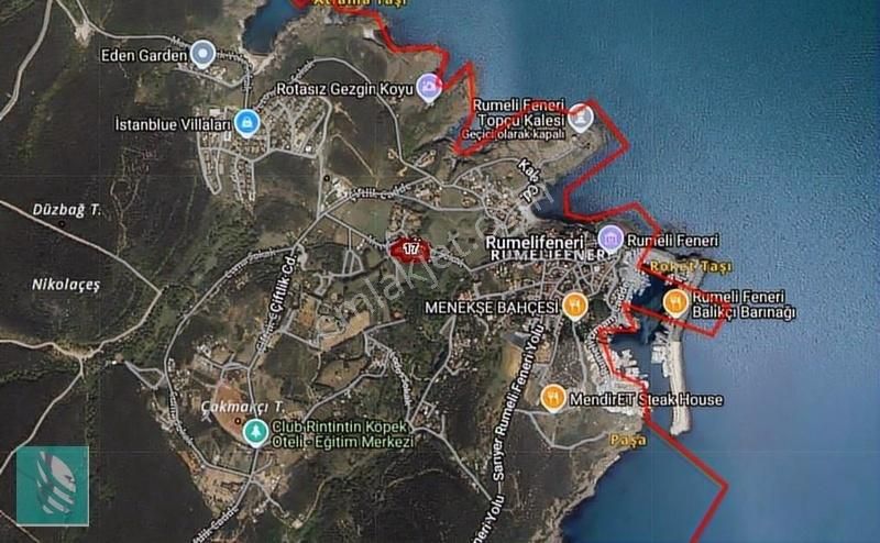 Rumeli Fenerinde İmar Kapıda Kısa Süreliğine Bu Fiyatta