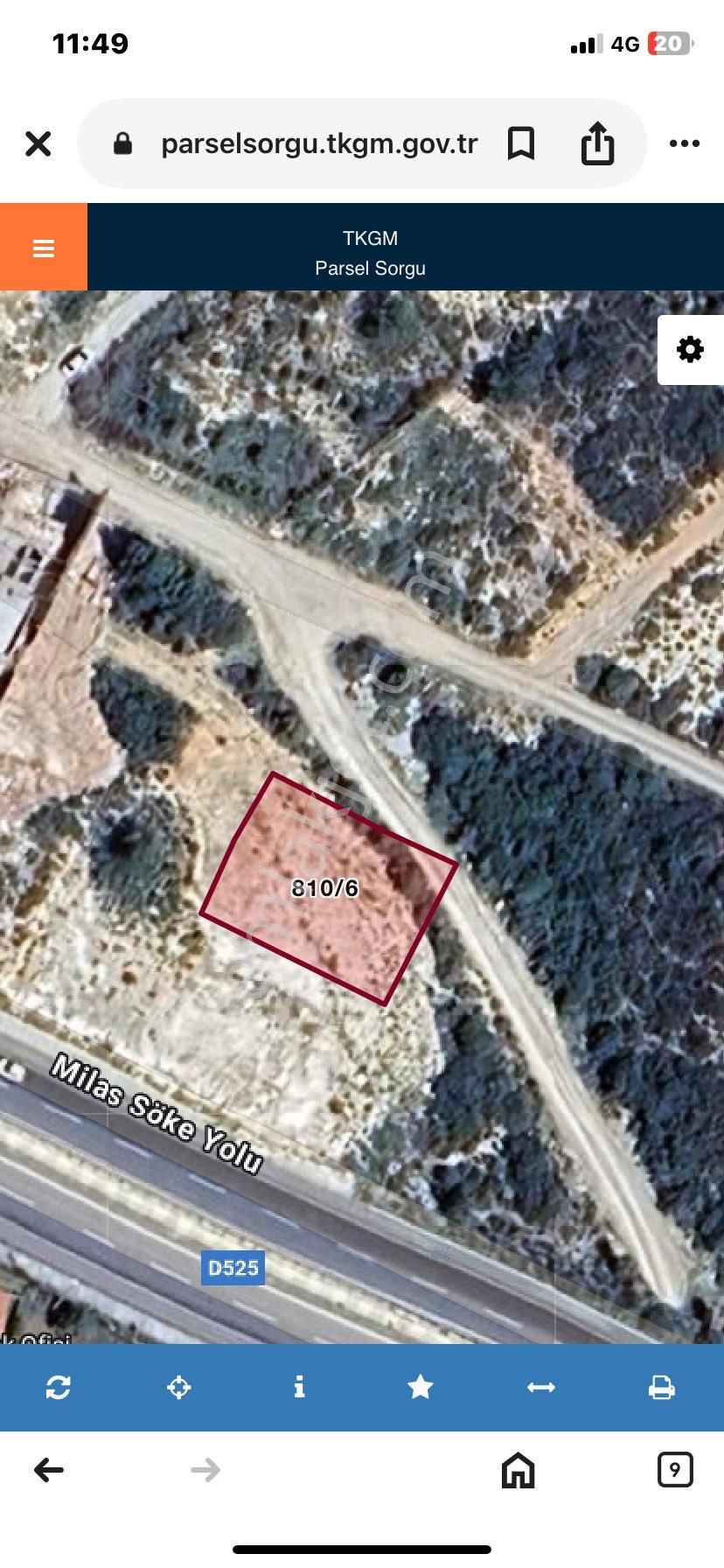Didim Akyeniköy Yol Kenarı Arsa