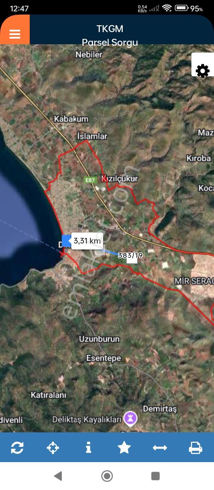 Dikili Merkeze Yakın Bahçe