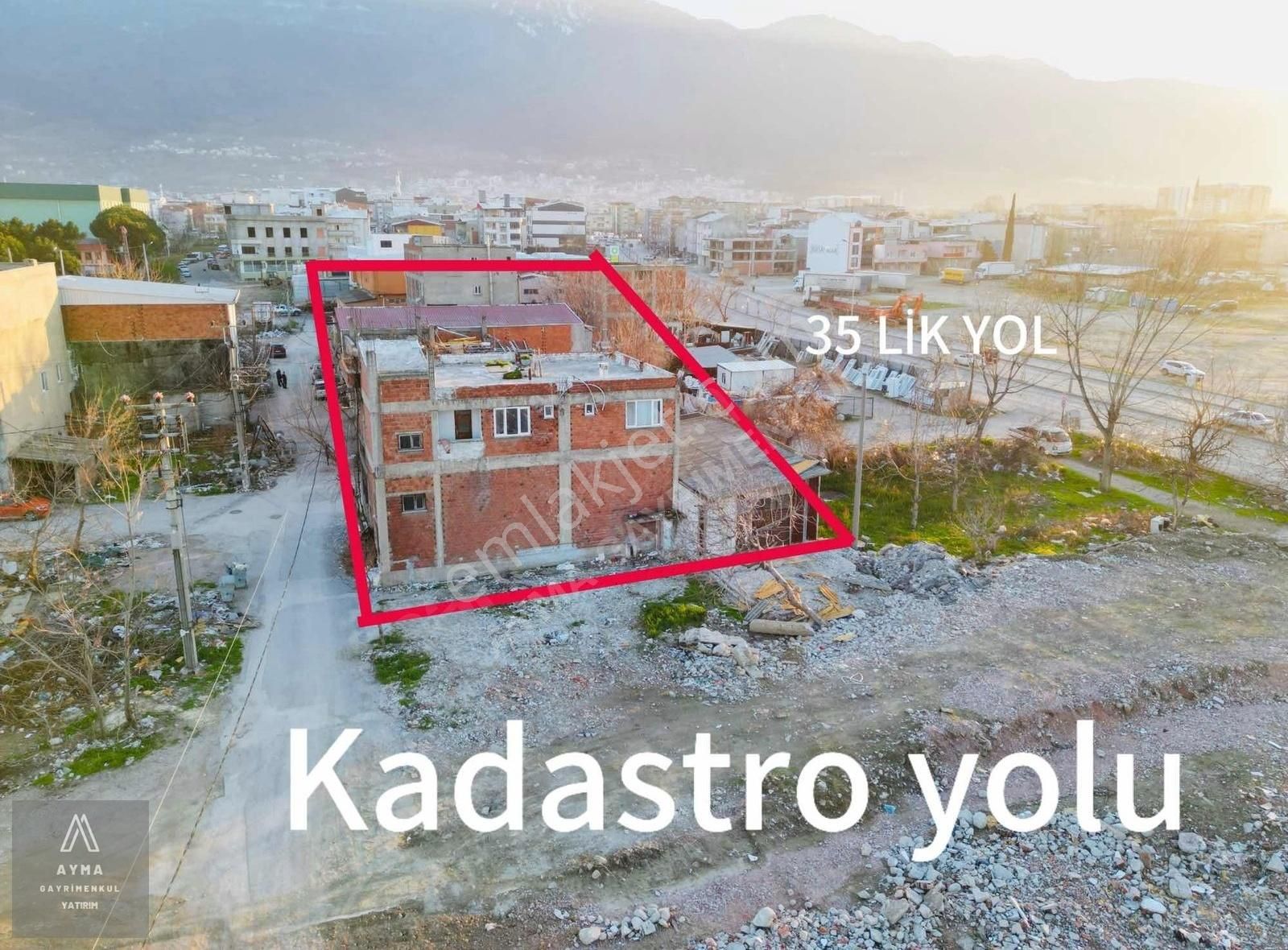 Ayma'dan Gürsu Osb'de Sanayi İmarlı Satılık Arsa