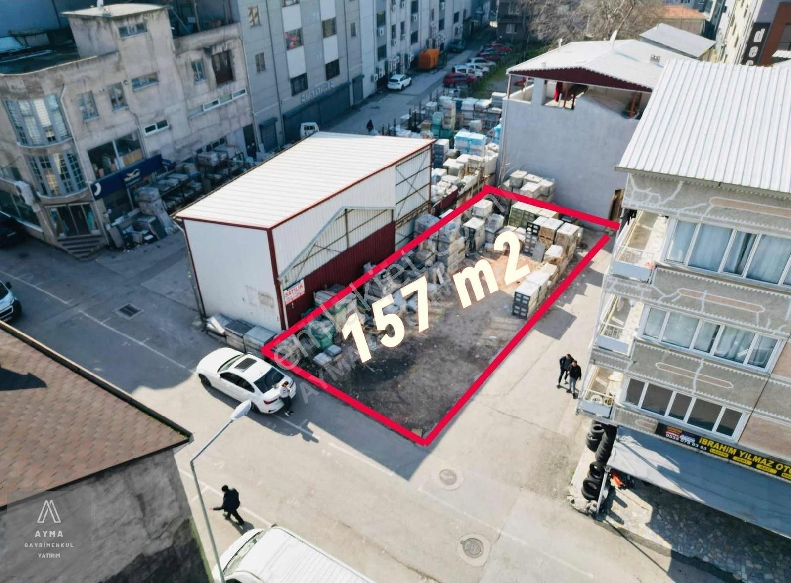 Ayma'dan Vişne'de Sanayi İmarlı Satılık Arsa
