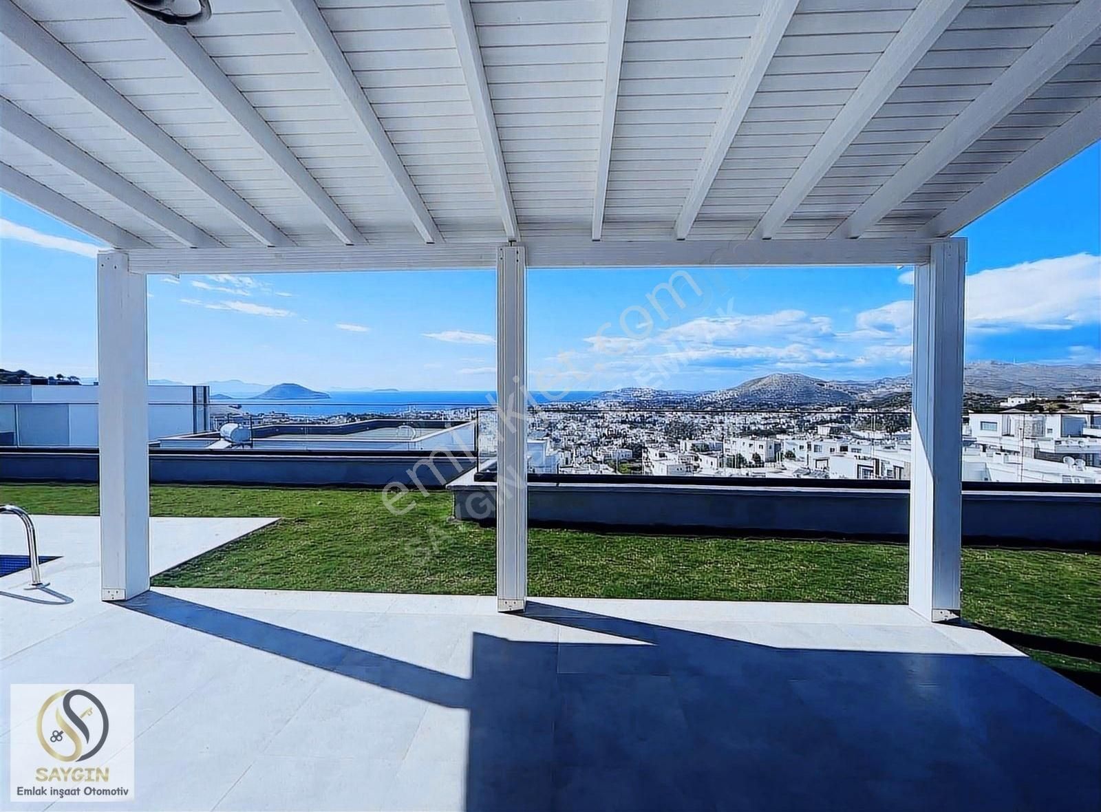 *saygın* Turgutreis' Te Deniz Manzaralı Özel Havuzlu Lüks Villa - Görsel 14