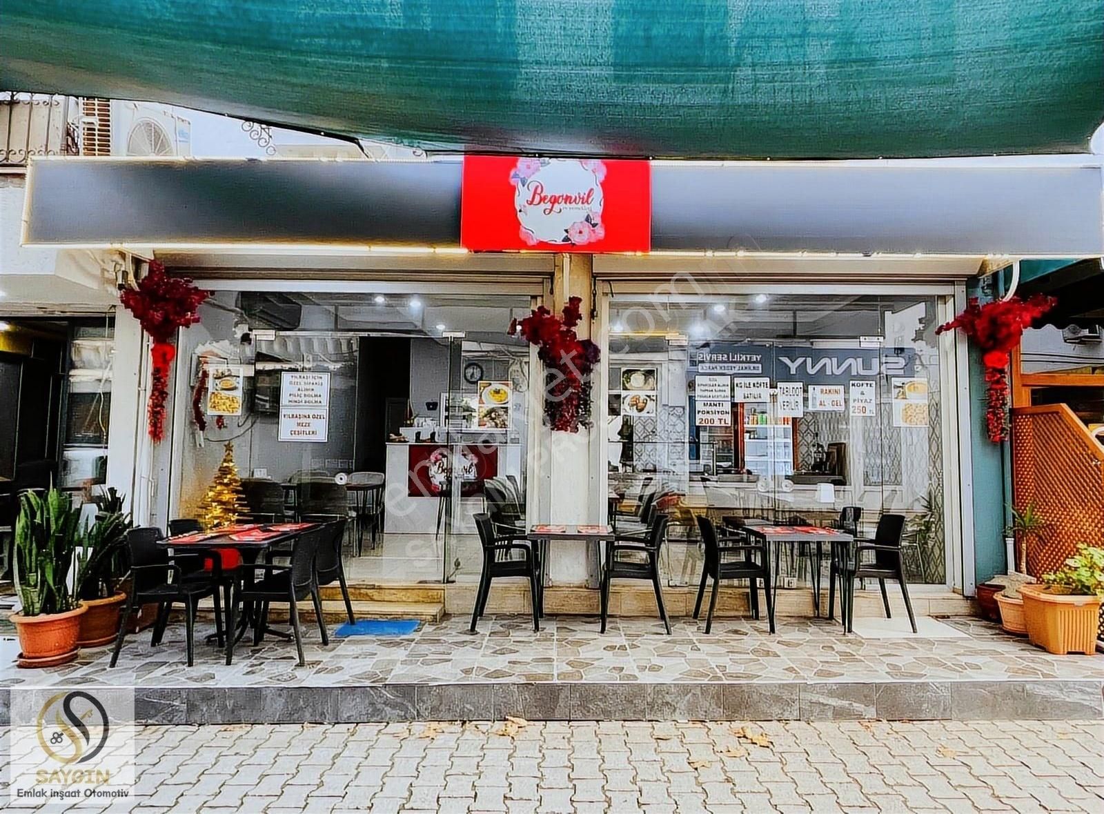 *saygın* Turgutreis Tam Merkezde Devren Kiralık Restaurant, Cafe