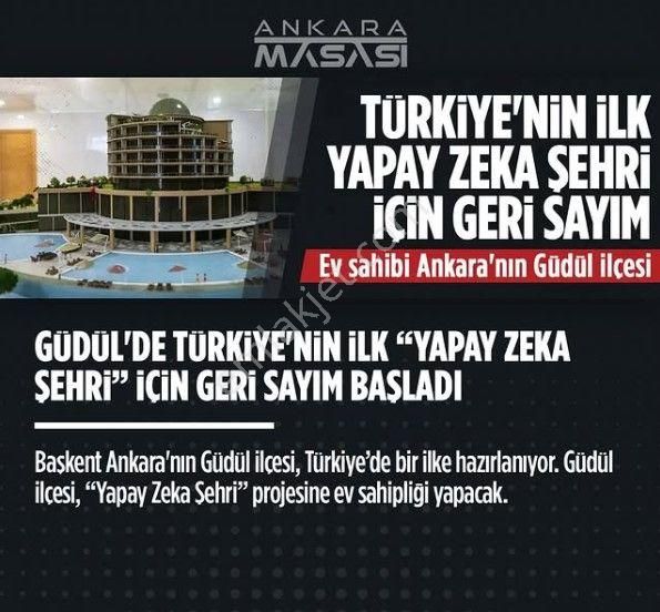 Güneyce De Yapay Zeka Şehri Ve Hiti Ayaş Otele Komşu İmarlı Kelepir Parsel
