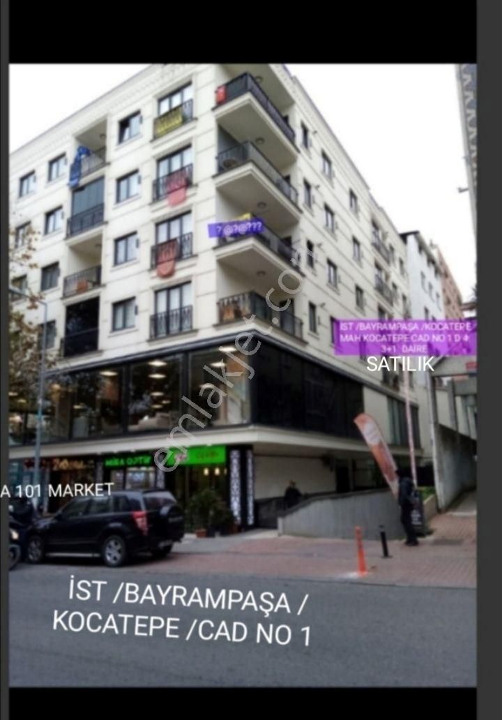 İstanbul Kocatepe Metro Karsısı Satılık Daire