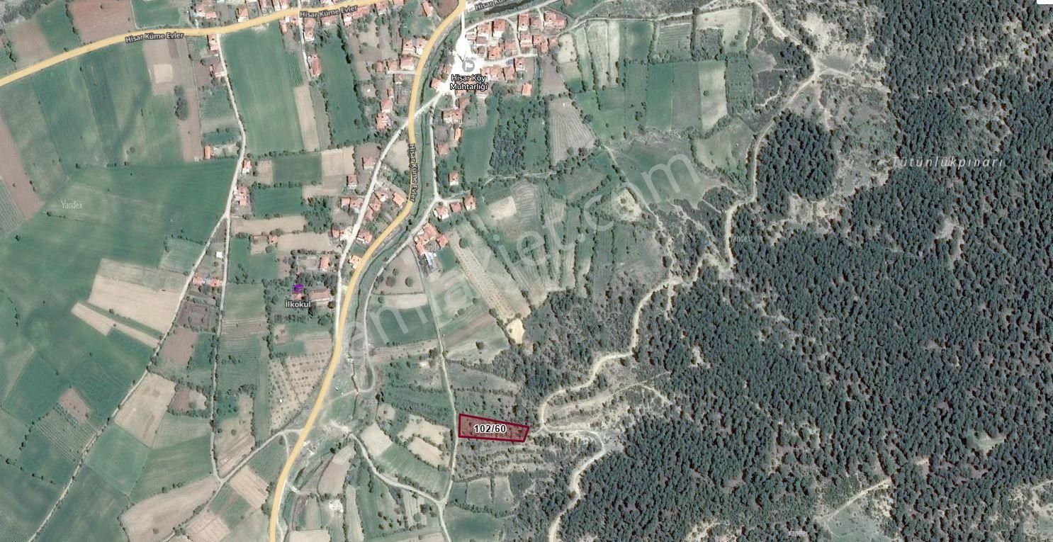 Asya Evim Emlaktan Ağlasun Hisarköy De Satılık Fırsat Tarla