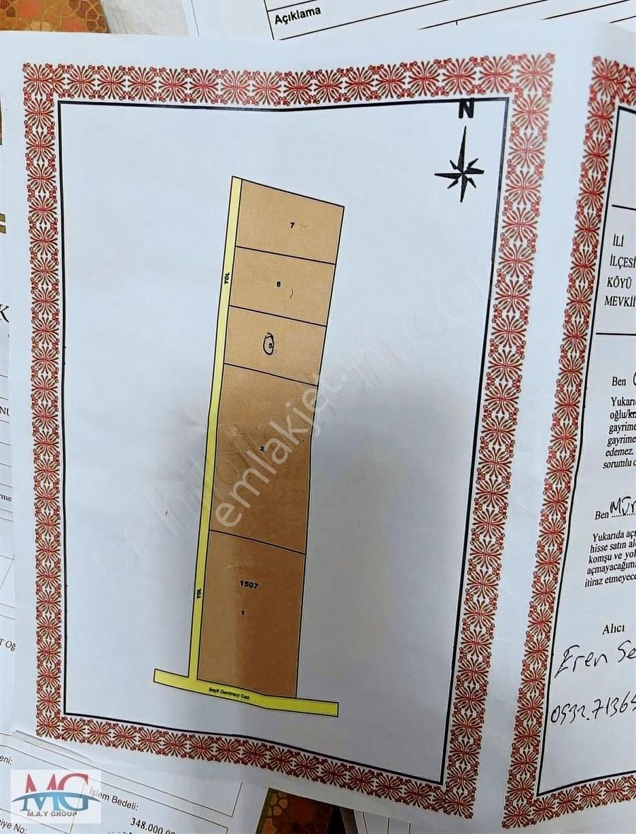 Acil İhtiyaçtan Caddeye Cephe Köy İçerinde İmara Yakın Tarla - Görsel 8