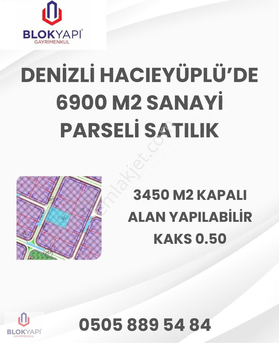 Blokyapı'dan Hacıeyüplü'de 6900 M2 Sanayi Parseli Satılık