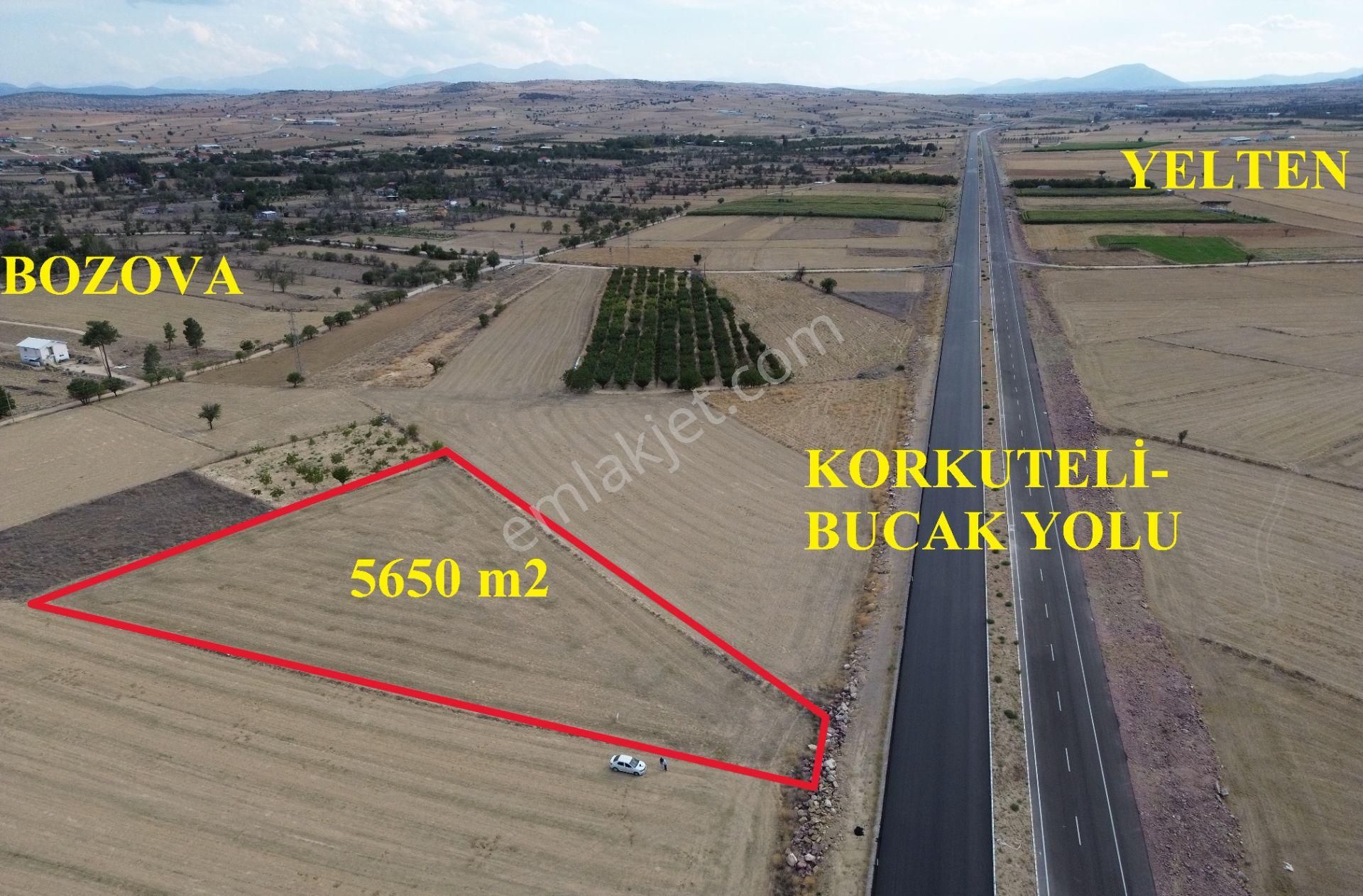 Korkuteli Bozovada Yeni Çift Yol Kenarında Satılık 5650 M2 Tarla - Görsel 4