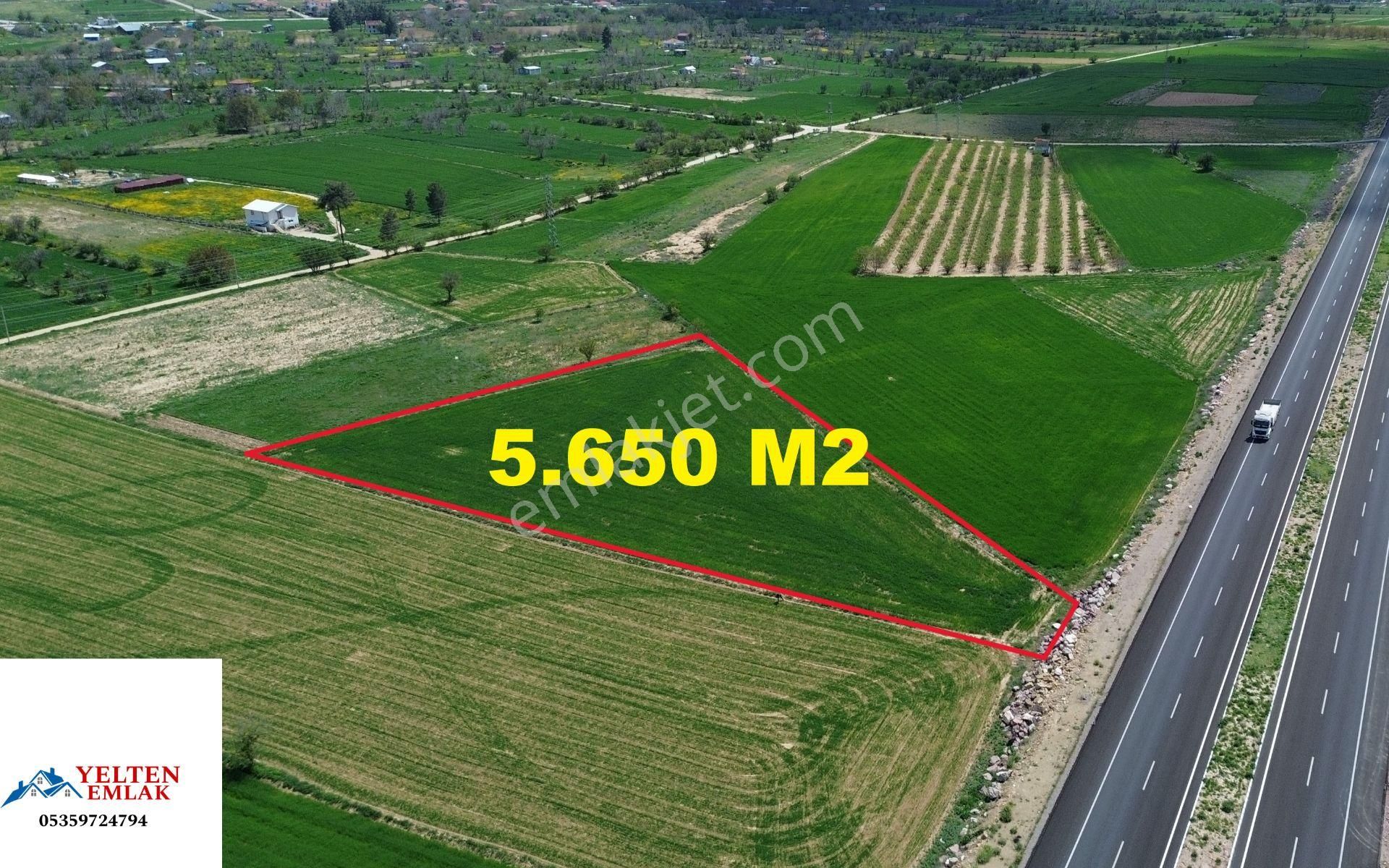 Korkuteli Bozovada Yeni Çift Yol Kenarında Satılık 5650 M2 Tarla - Görsel 3