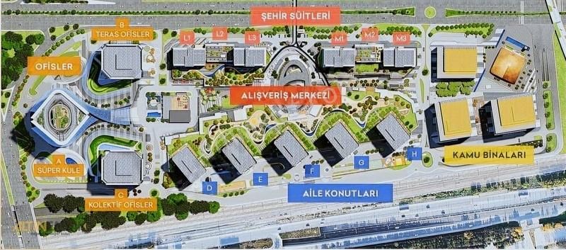 Fırsat ! Merkez Ankara Millet Bahçesi Manzaralı Kaçmaz 5+1 Daire