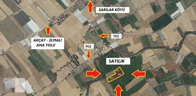 Mehmet Kurubaş Emlak'ta Elmalı Sarılar Köyü Satılık 3 Parsel