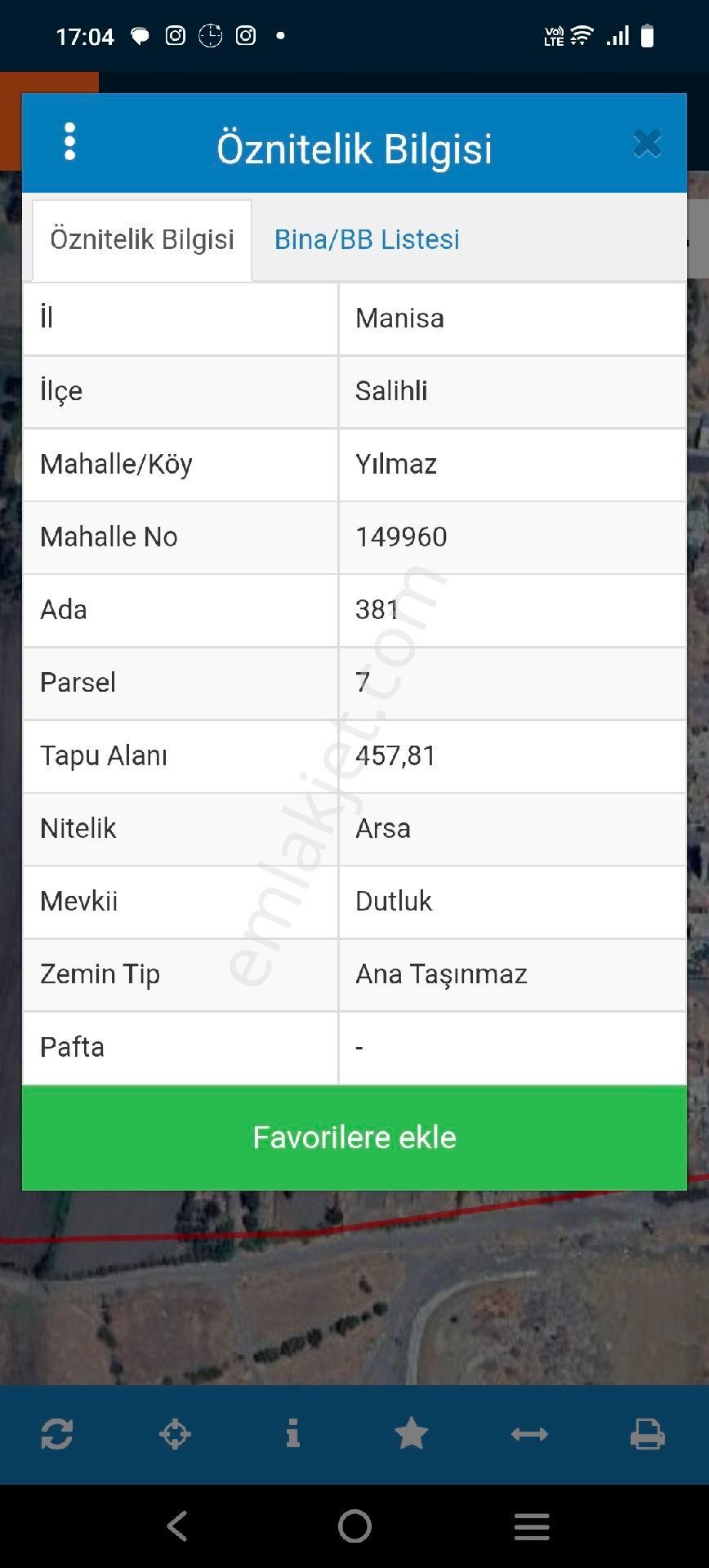 Salihli Uras Gayrimenkul Den Satılık Arsa