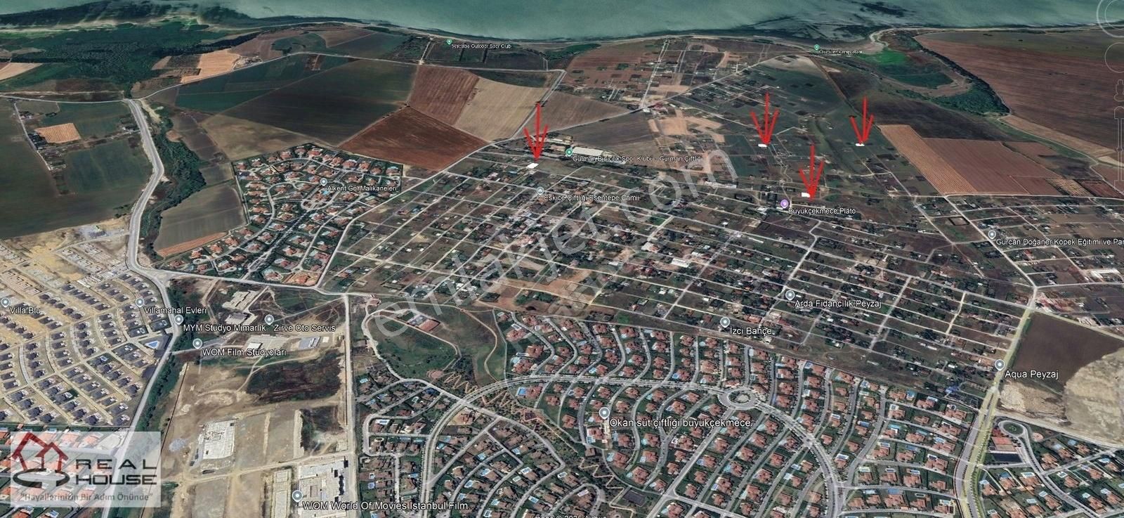 Realhouse Dan Büyükçekmece Eskice De Satılık Arsa