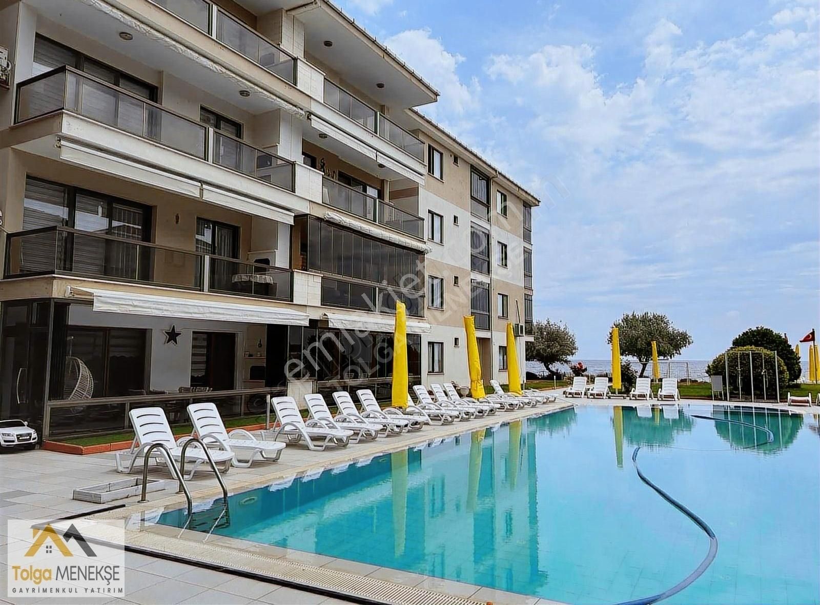 Kumbağ'da Havuzlu Sitede Deniz Manzaralı Full Eşyalı 2+1 Daire - Görsel 15