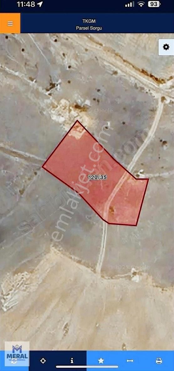 Meral Yapı&gayrimenkulden Ayvalıda Tek Tapu 1621 M2 Tarla