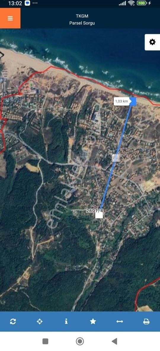 Şile Doğancılı Köyünde Satılık Ahşap Ev Arsası - Görsel 2