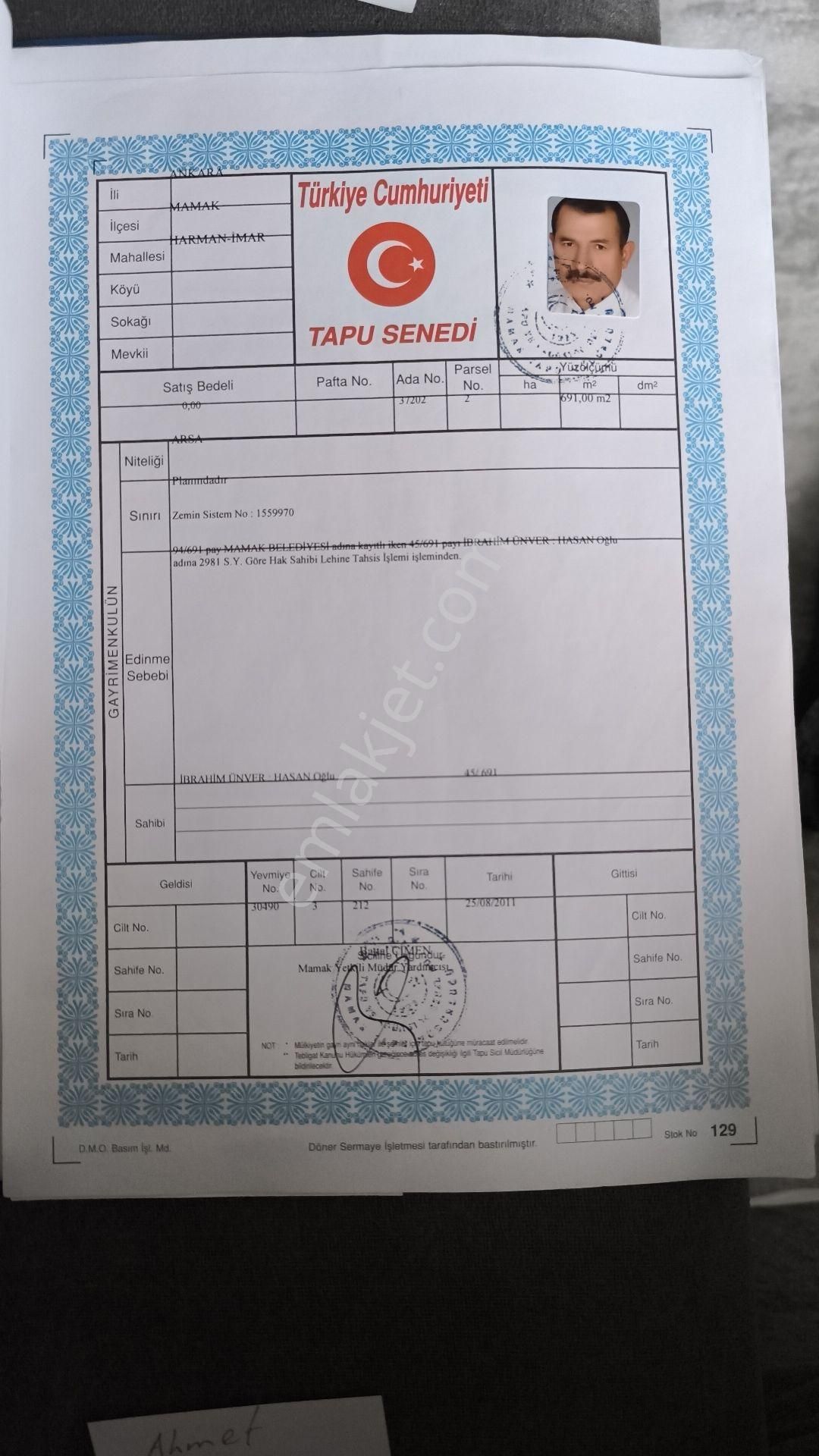 15 Kat İmarlı Arsa - Görsel 2